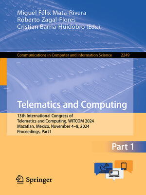 cover image of Telematics and Computing